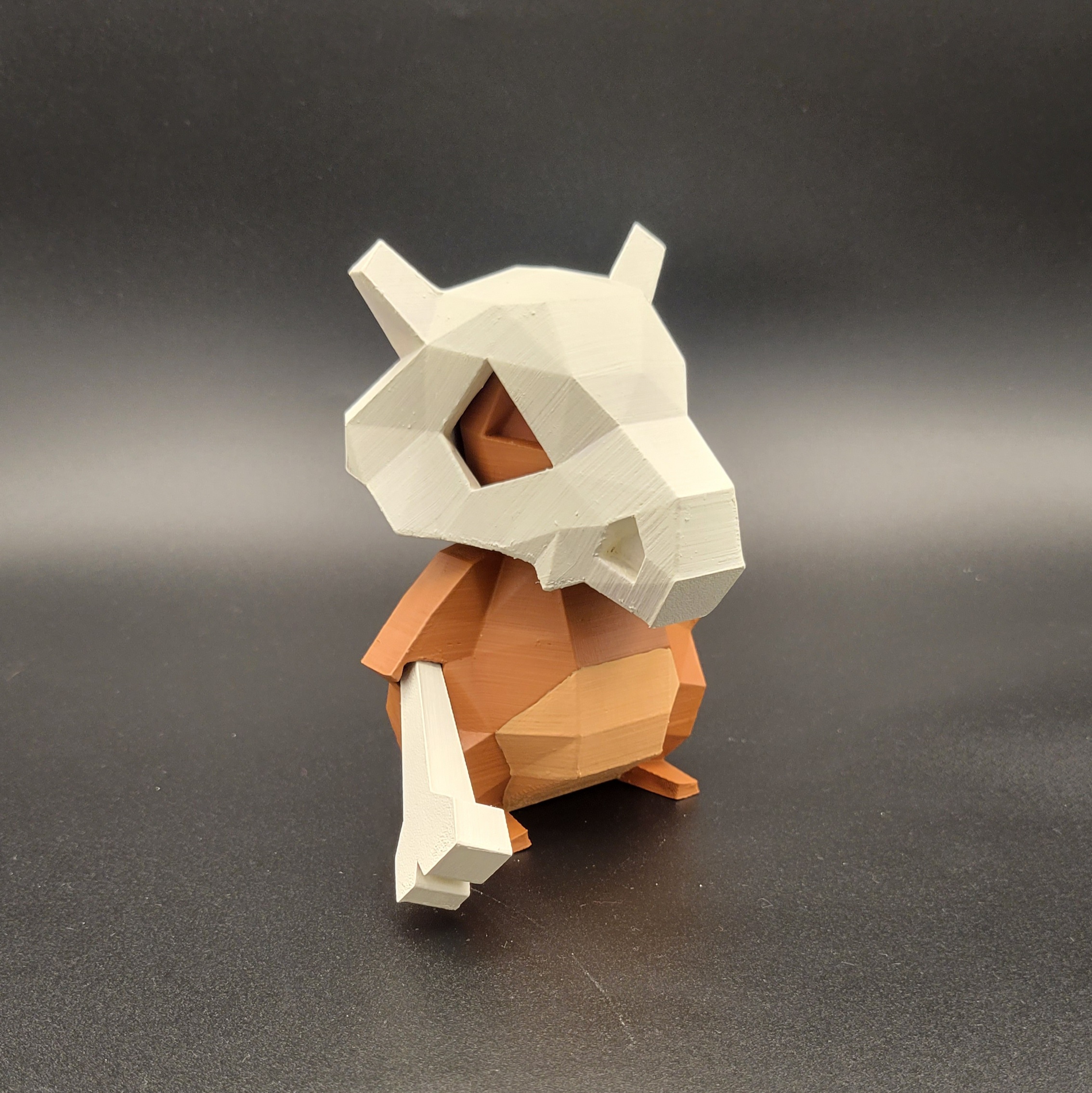 D printing cubone low poly pokemon â made with ender vãcults