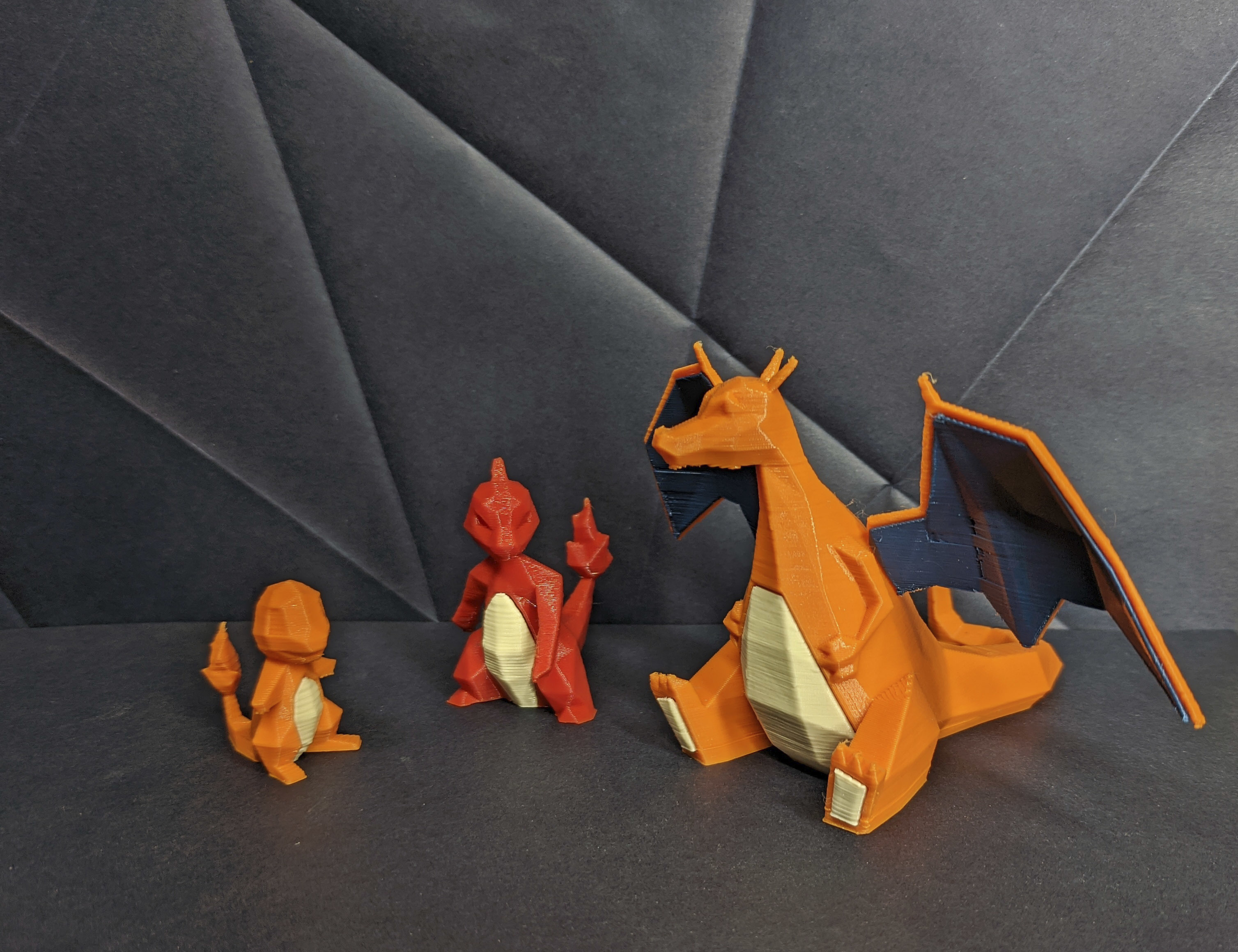 Stl file charizard low poly pokemon ðãd printer model to downloadãcults