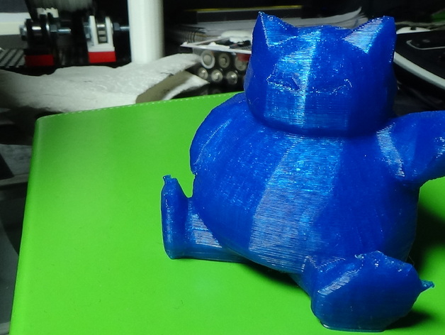 Low poly snorlax