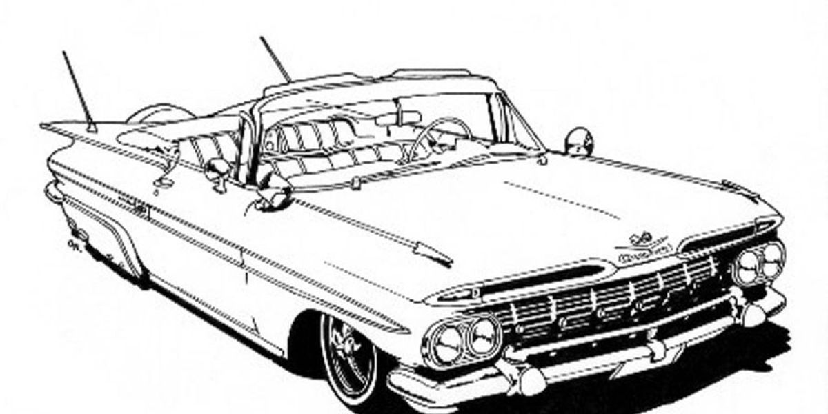 Book review lowrider coloring book