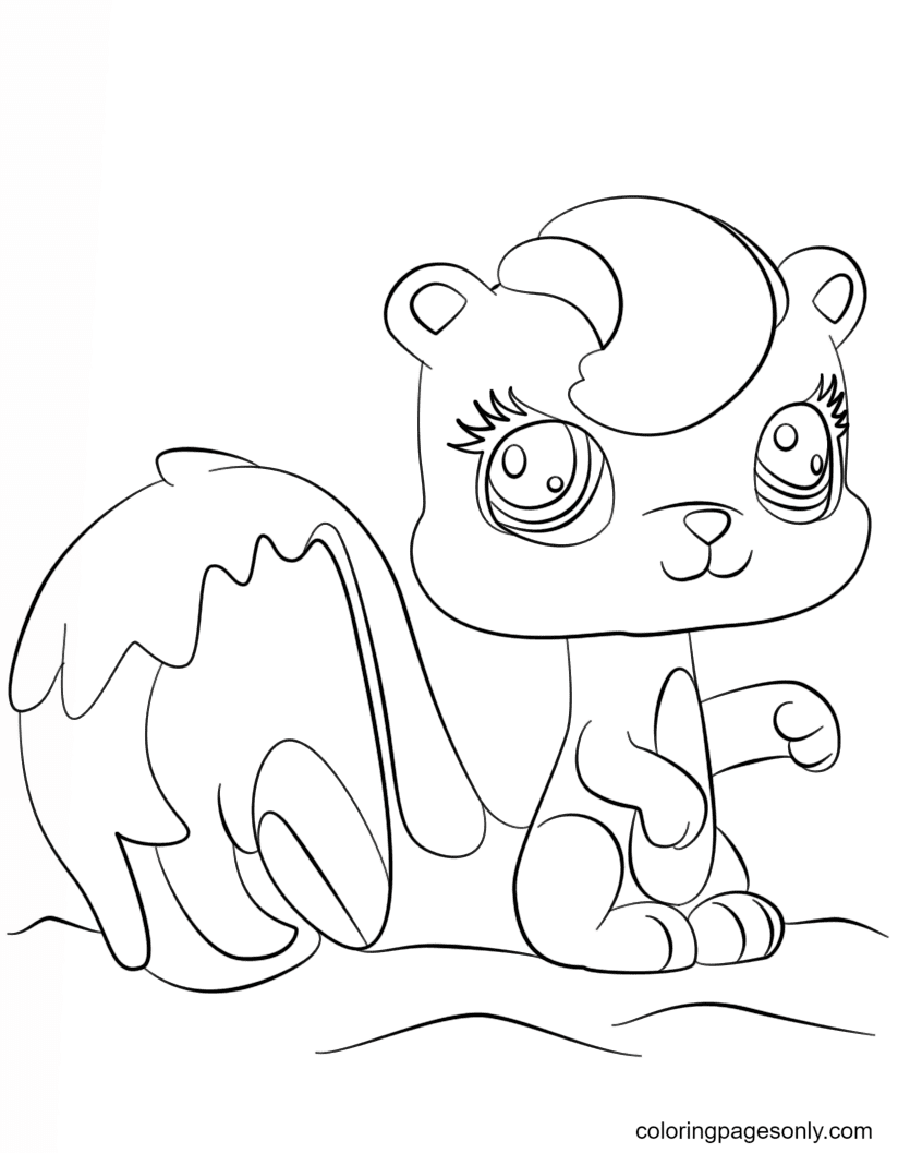 Littlest pet shop coloring pages printable for free download