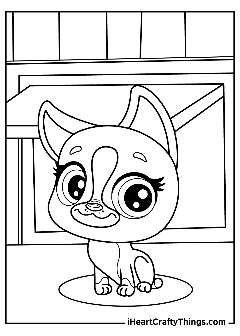 Littlest pet shop coloring pages free printables