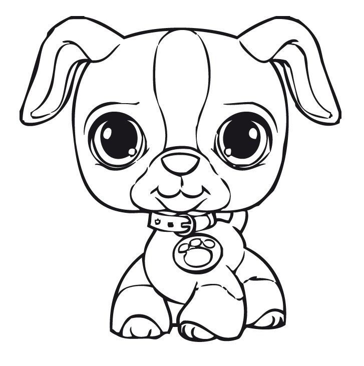 Littlest pet shop coloring pages