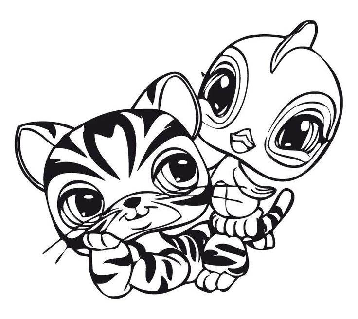 Littlest pet shop blogi lps vãrityskuvia coloring pictures