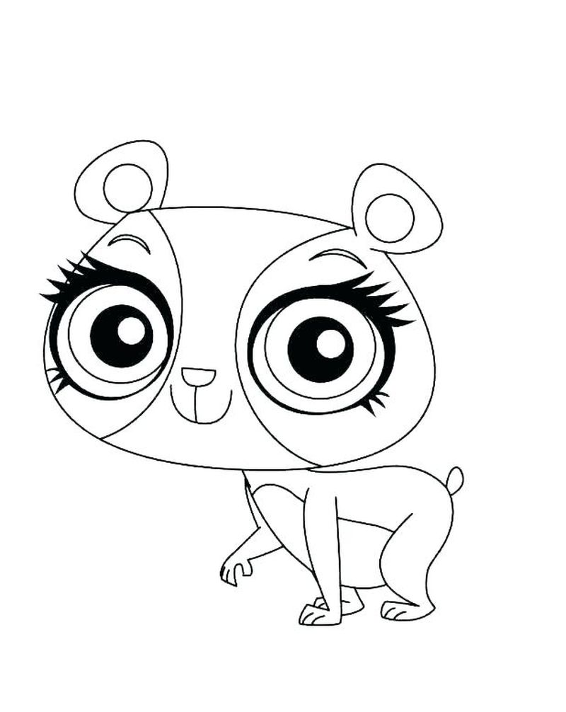 Littlest pet shop coloring pages