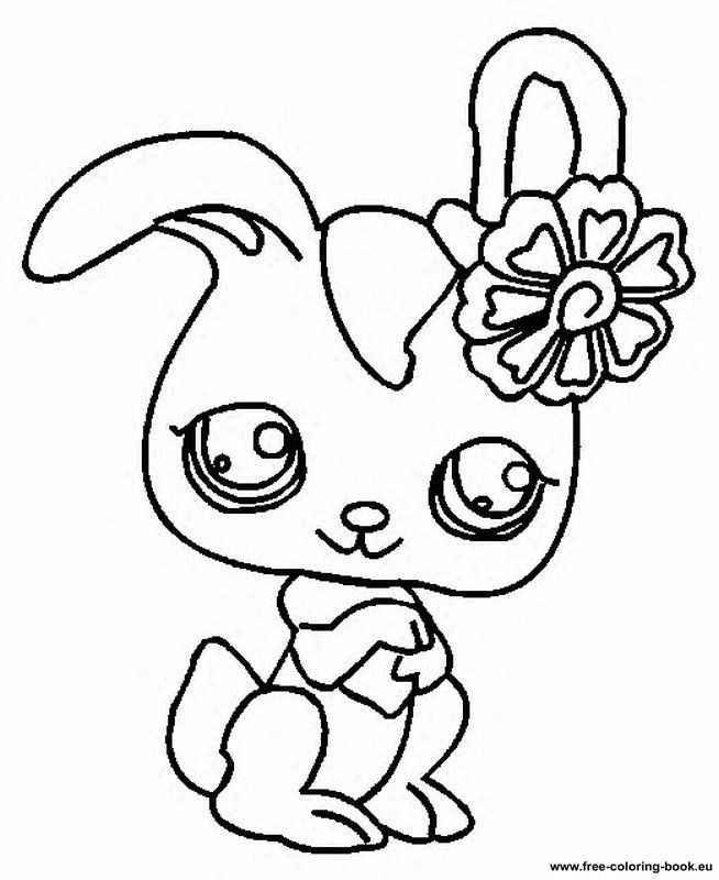 Coloring pages littlest pet shop