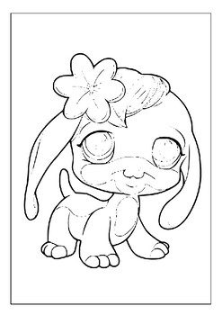 Littlest pet shop coloring pages the ultimate stress