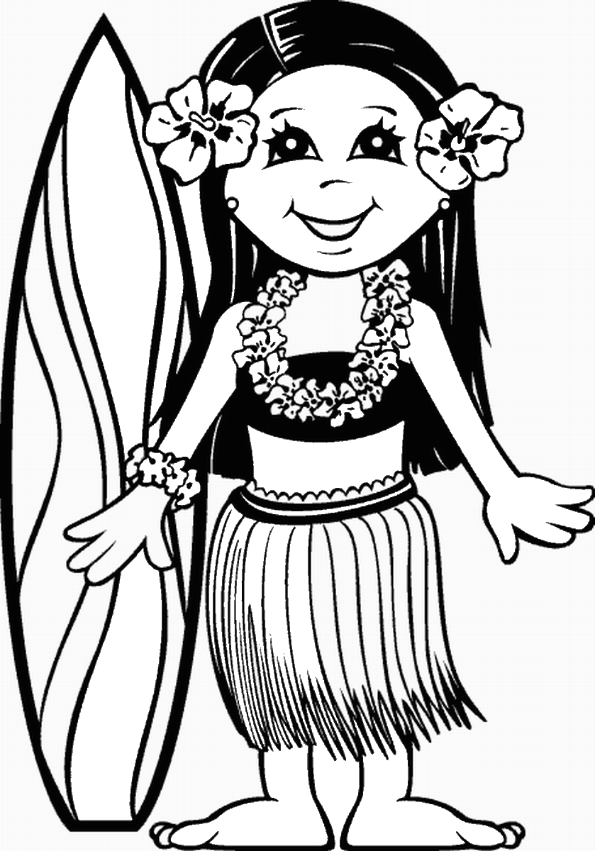 Luau coloring pages â birthday printable coloring pages princess coloring pages blog colors