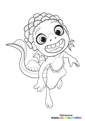 Disney luca coloring pages