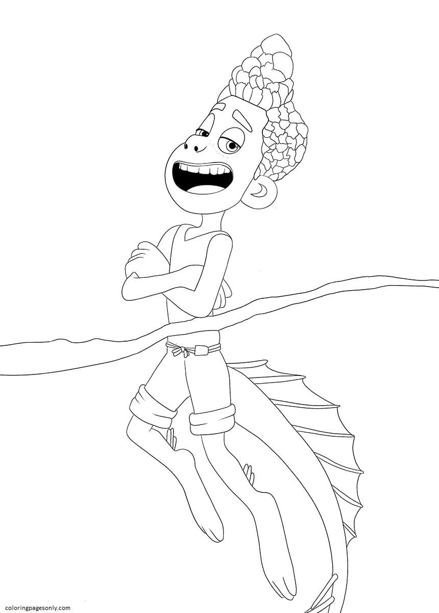 Luca coloring pages printable for free download