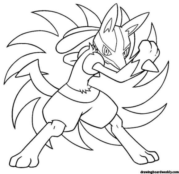 Lucario coloring page pokemon coloring pages pokemon coloring coloring pages