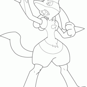 Lucario coloring pages printable for free download