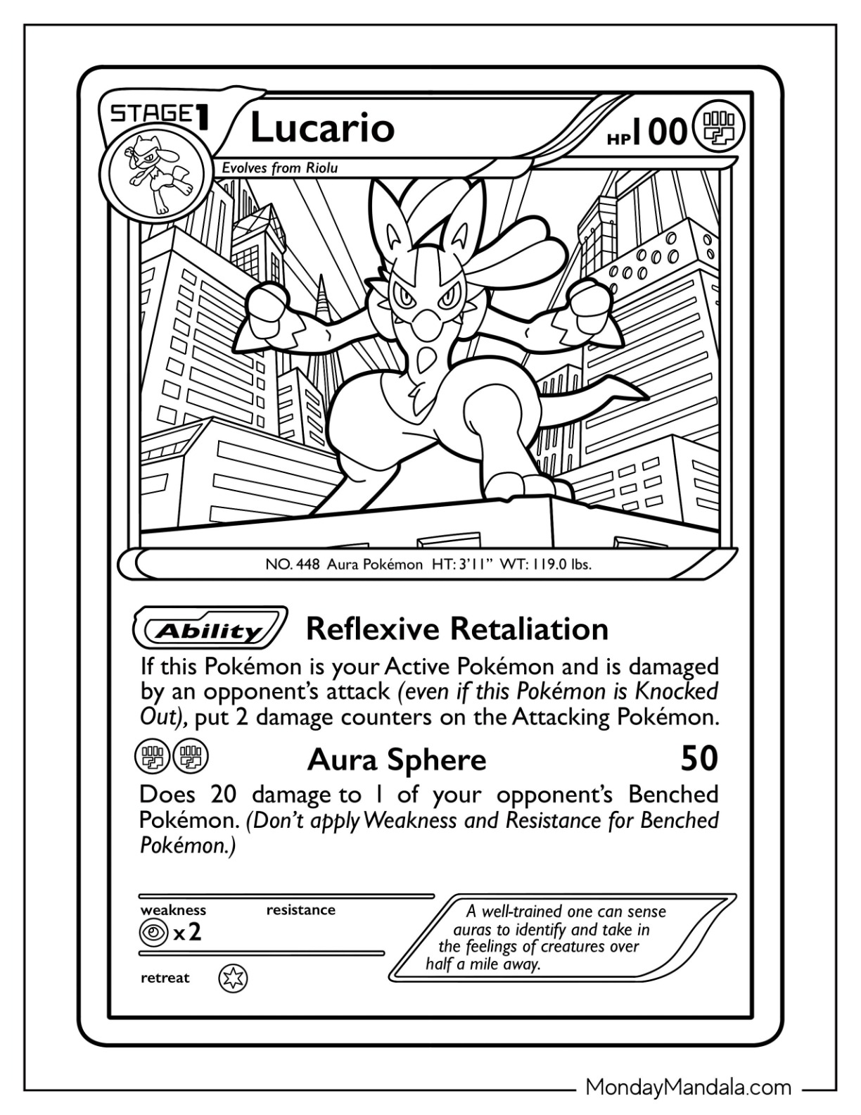 Lucario coloring pages free pdf printables