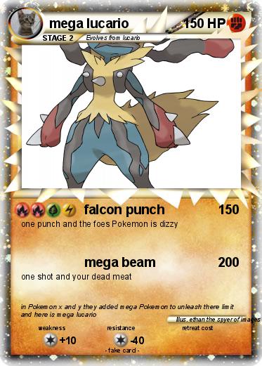 Pokemon mega lucario