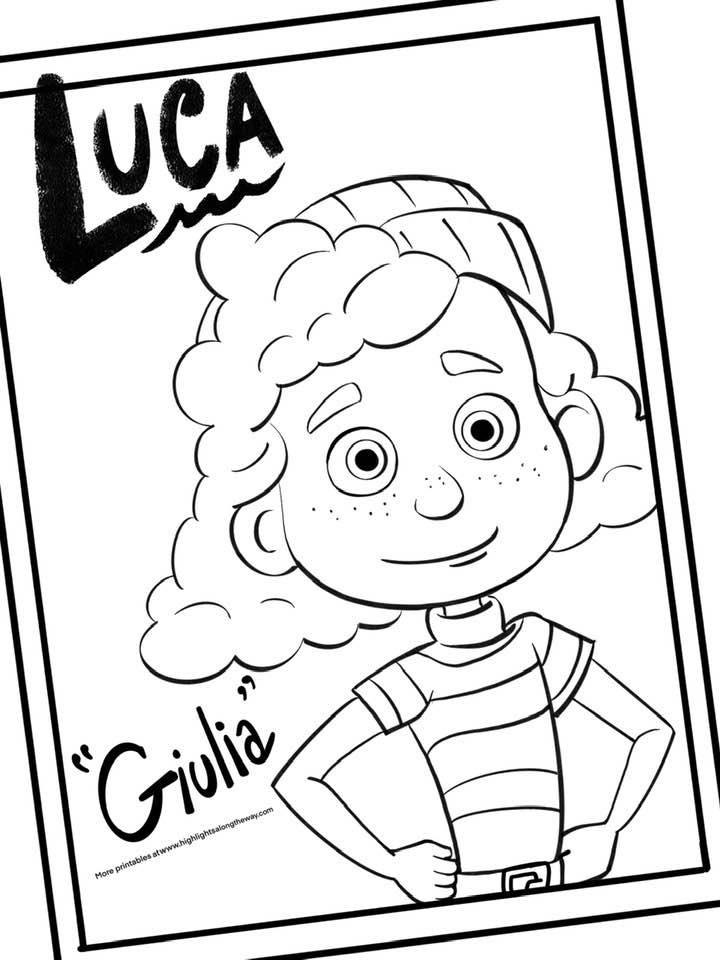 Luca coloring sheets