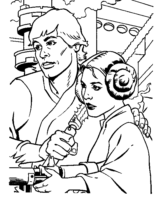 Star wars coloring pages