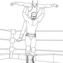 Wrestler evan bourne coloring pages