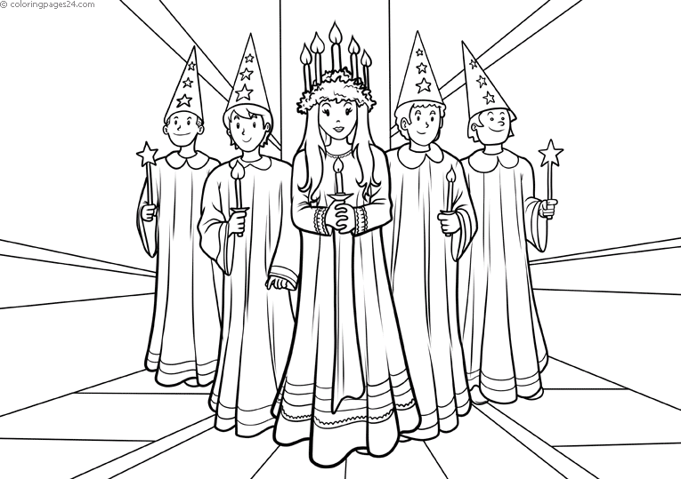 Sweden coloring pages