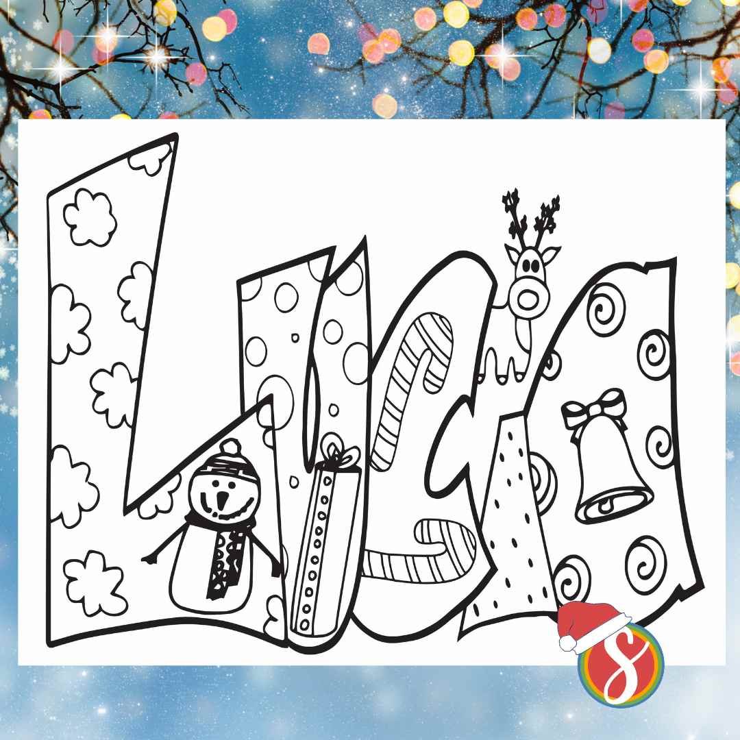 Free lucia coloring pages â stevie doodles