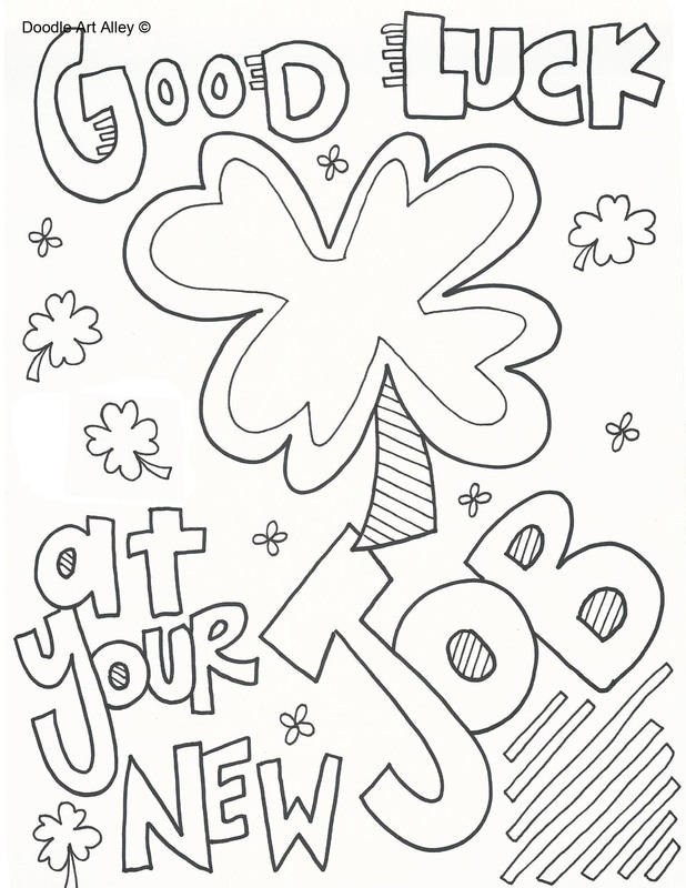 New job coloring pages