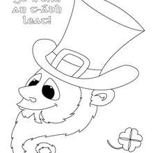 Good luck coloring pages