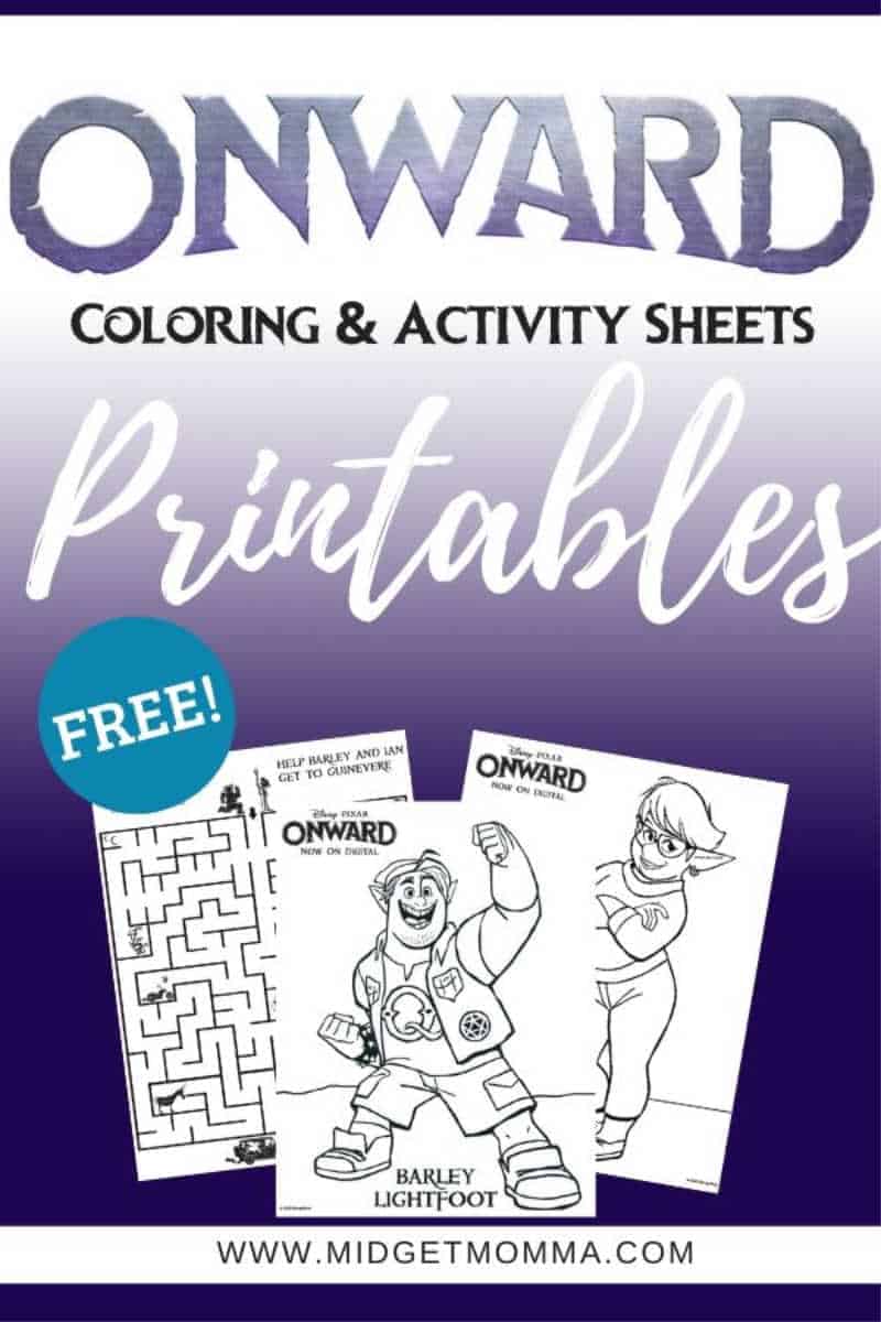 Onward printable coloring pages and activity sheets â