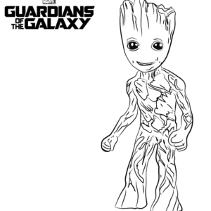 Guardians of the galaxy coloring pages printable for free download