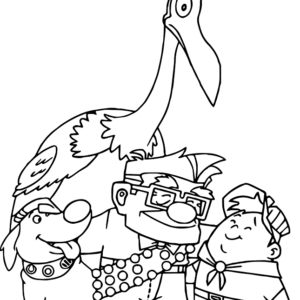 Up coloring pages printable for free download