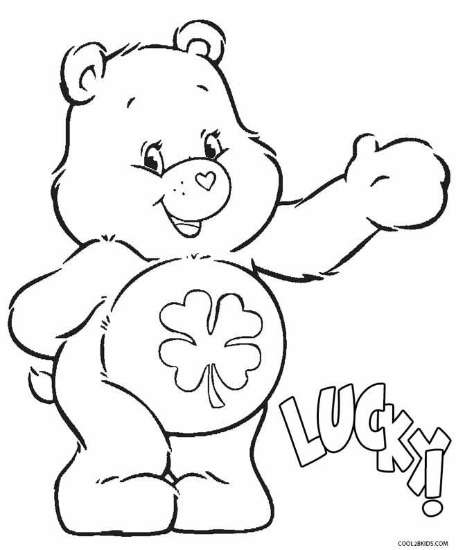 Printable care bears coloring pages for kids coolbkids bear coloring pages coloring pages free coloring pages