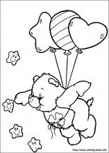 The care bears coloring pages on coloring