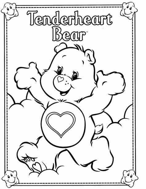 Care bears coloring pages