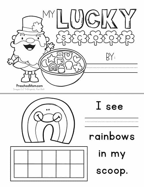 Lucky charms math printables