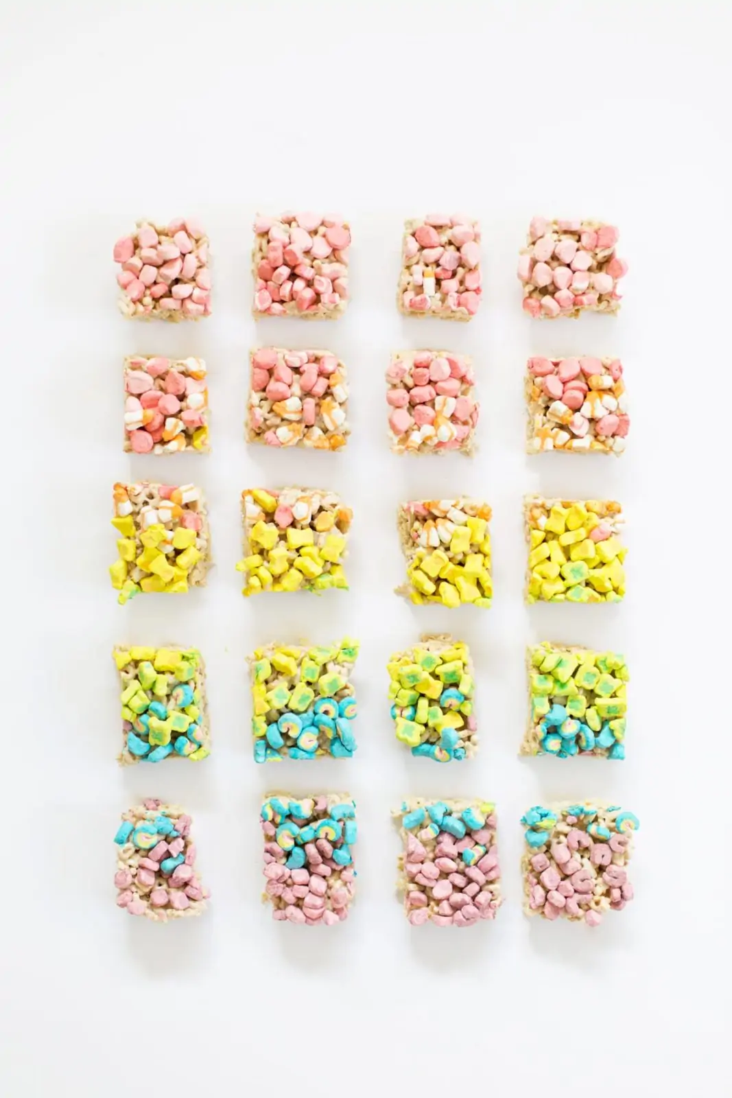 Lucky charms marshmallow treats lovely indeed