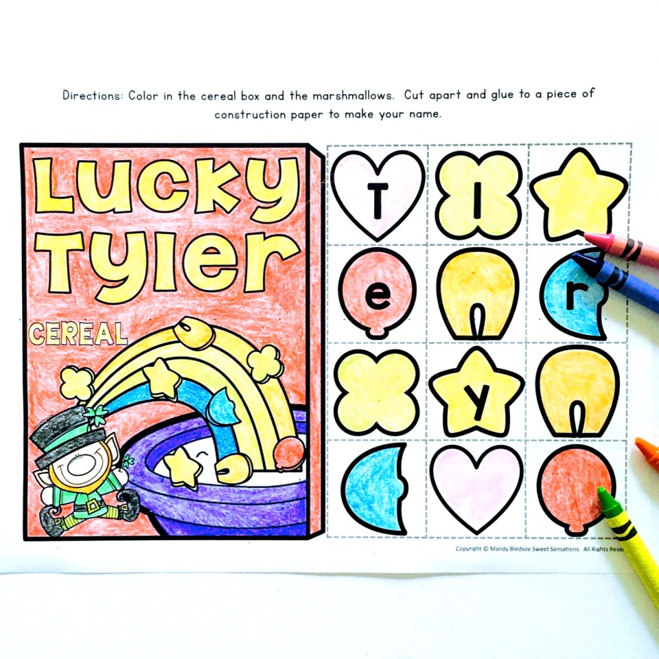 Lucky charms craft â sweet sensations