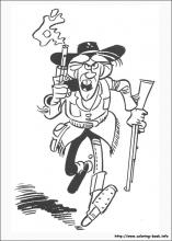 Lucky luke coloring pages on coloring