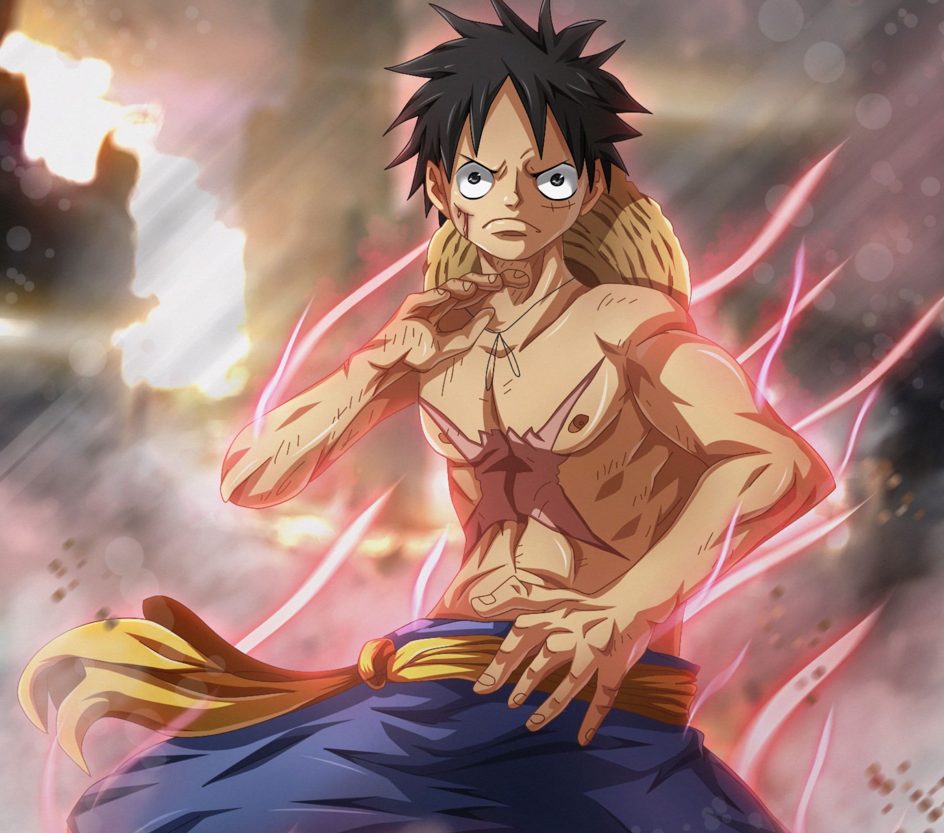 Anime one piece angry black eyes black hair boy monkey d luffy scar p wallpaper hdwallpaper desktop manga anime one piece anime luffy