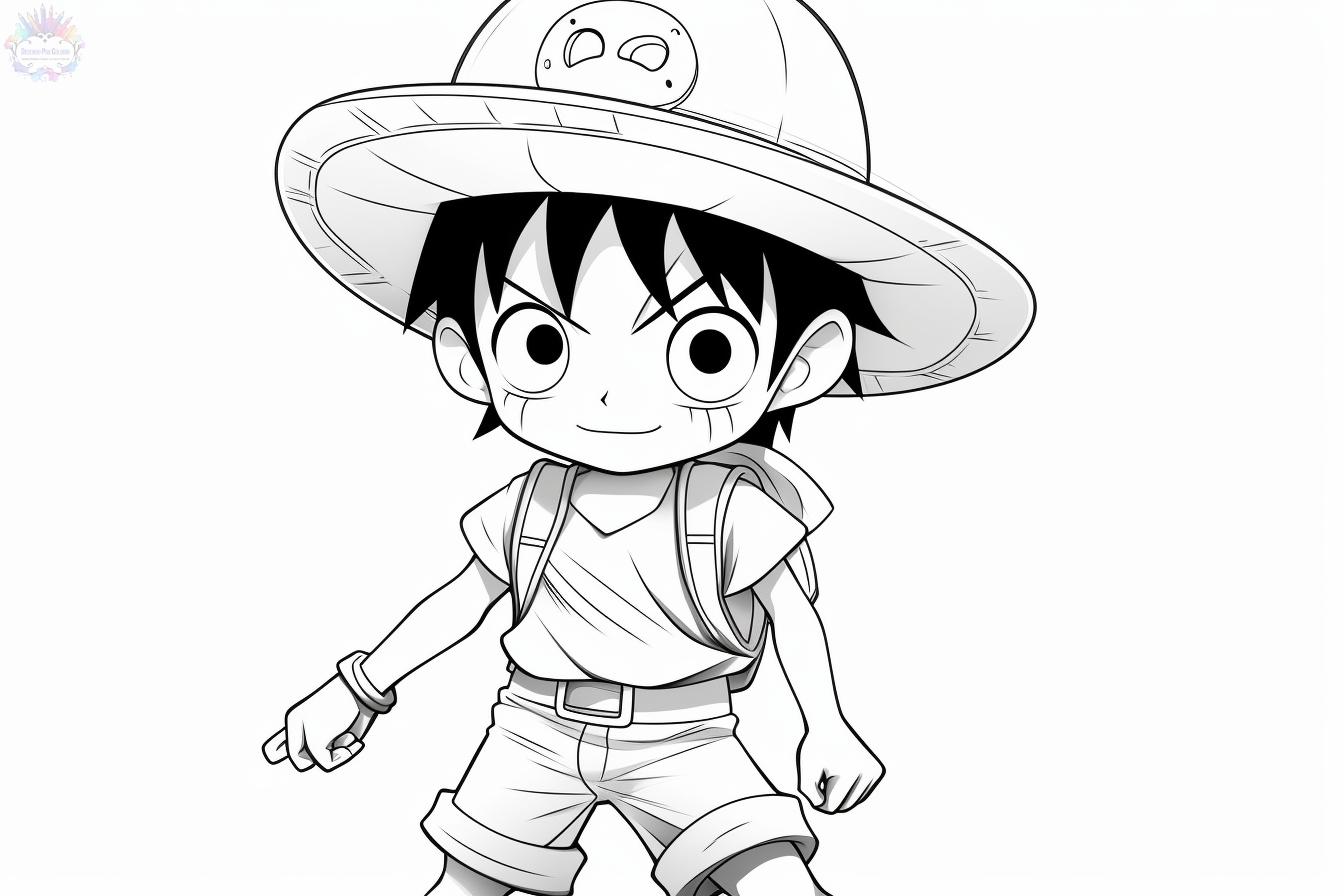 One piece coloring pages