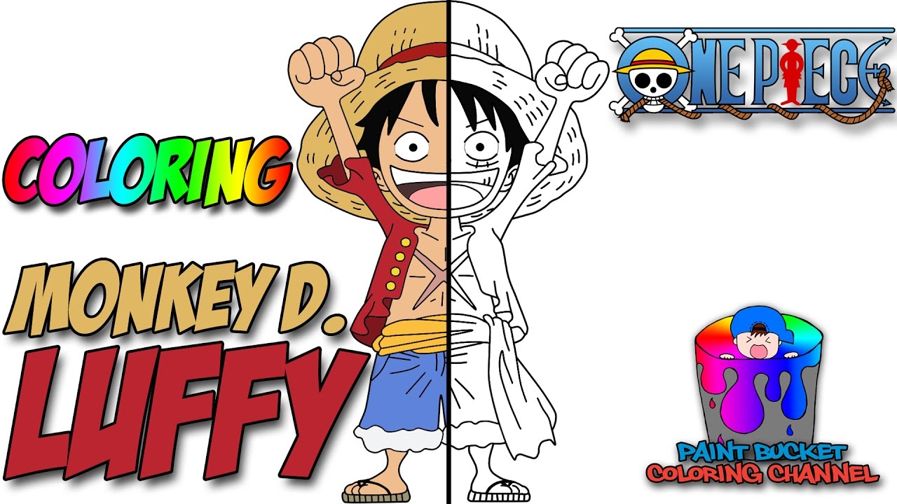 How to color luffy