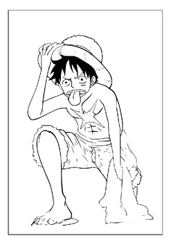 Printable one piece coloring pages for kids join luffys pirate adventure