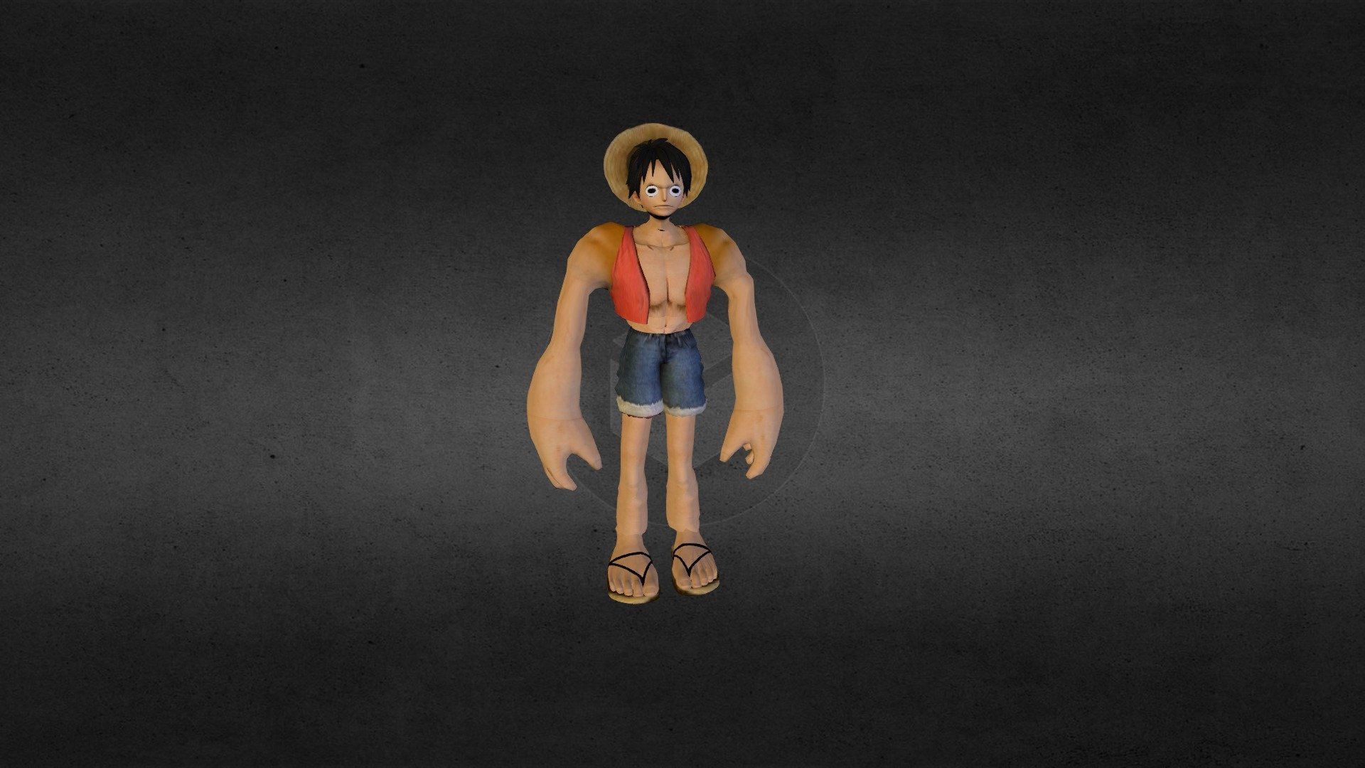 Monkeyd luffy gear wip