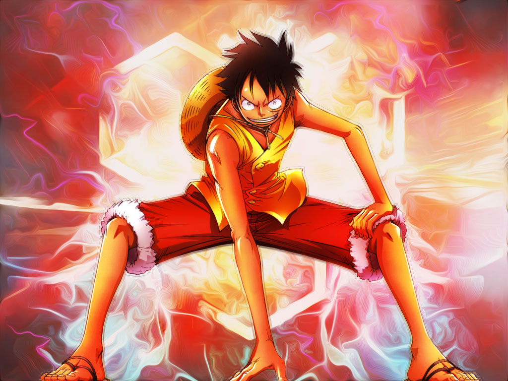 Monkey dluffy wallpaper by agushollid on