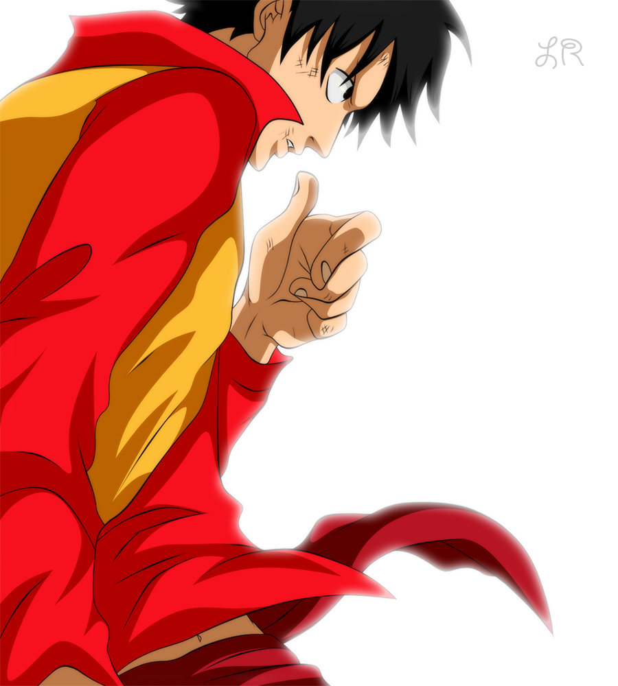 Luffy gear third by lampr on