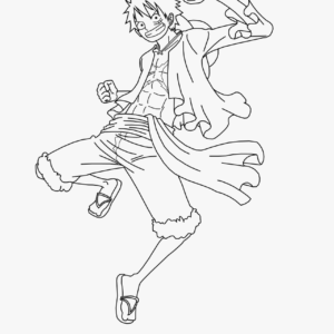 Luffy coloring pages printable for free download