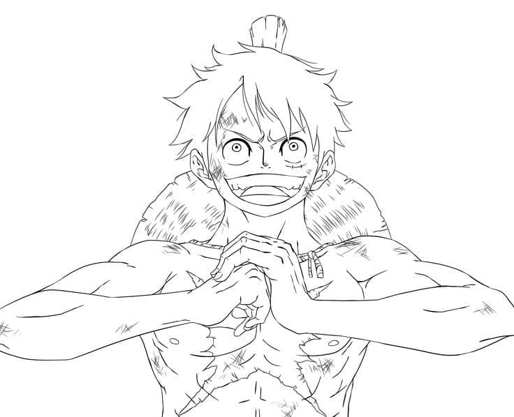 One piece coloring pages