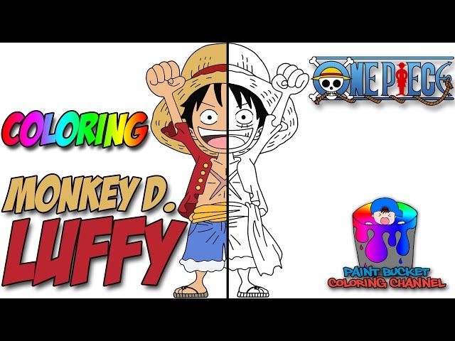 How to color luffy