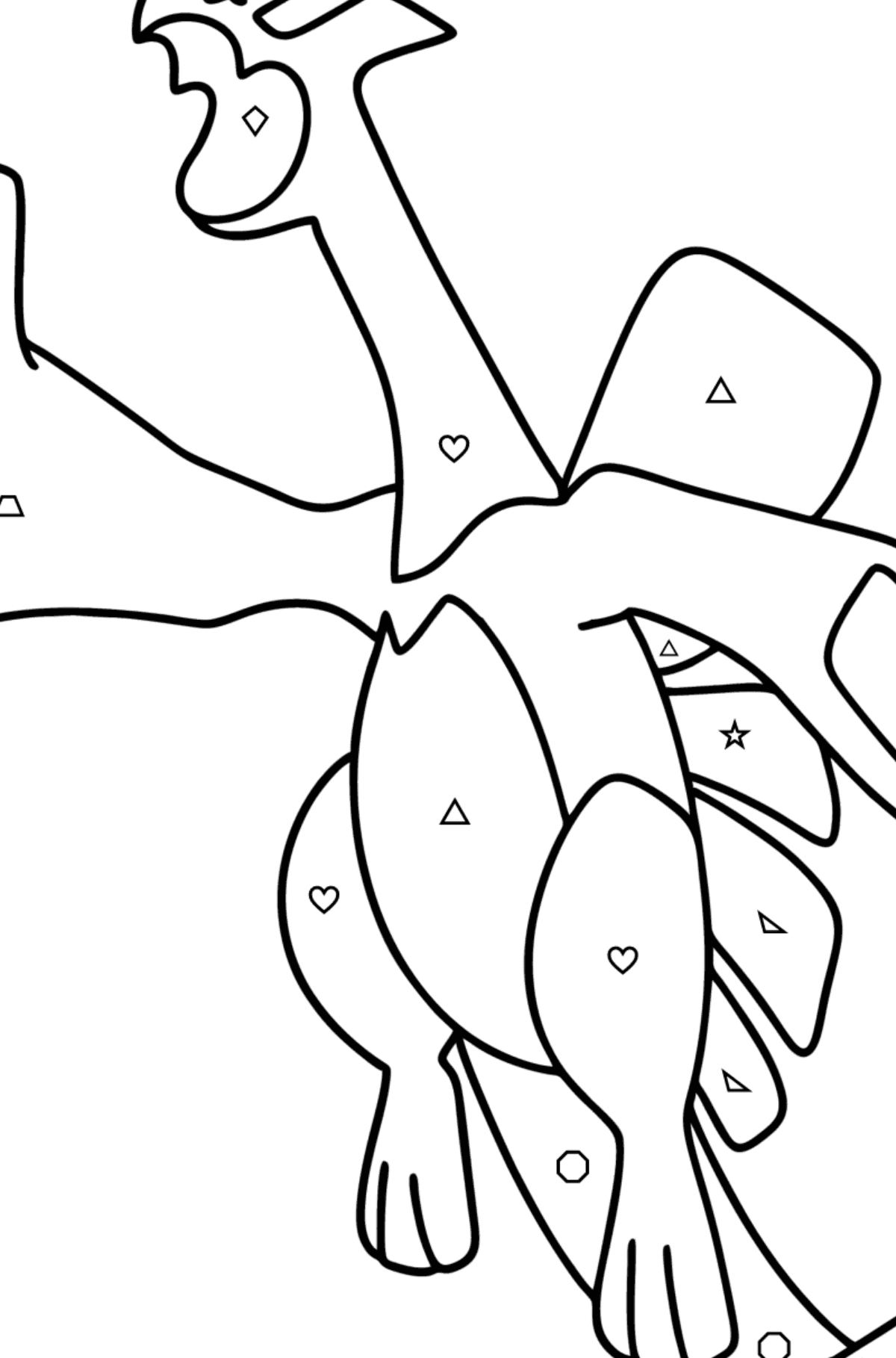 Coloring page pokemon go lugia â online and print for free