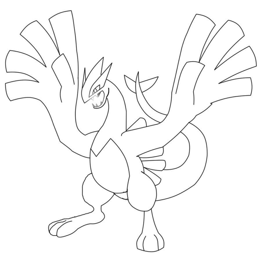 Pokemon lugia coloring books pokemon coloring pages pokemon lugia pokemon coloring