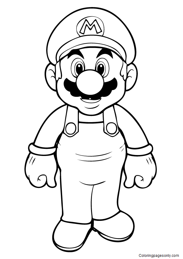 Printable super mario coloring pages ujennferjia