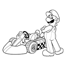 Top free printable super mario coloring pages online