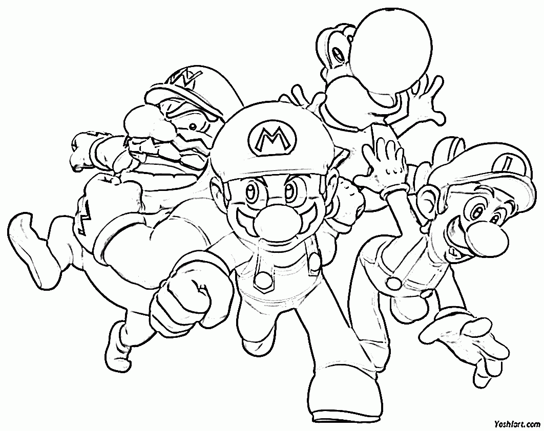 Free print mario and luigi coloring pages download free print mario and luigi coloring pages png images free cliparts on clipart library